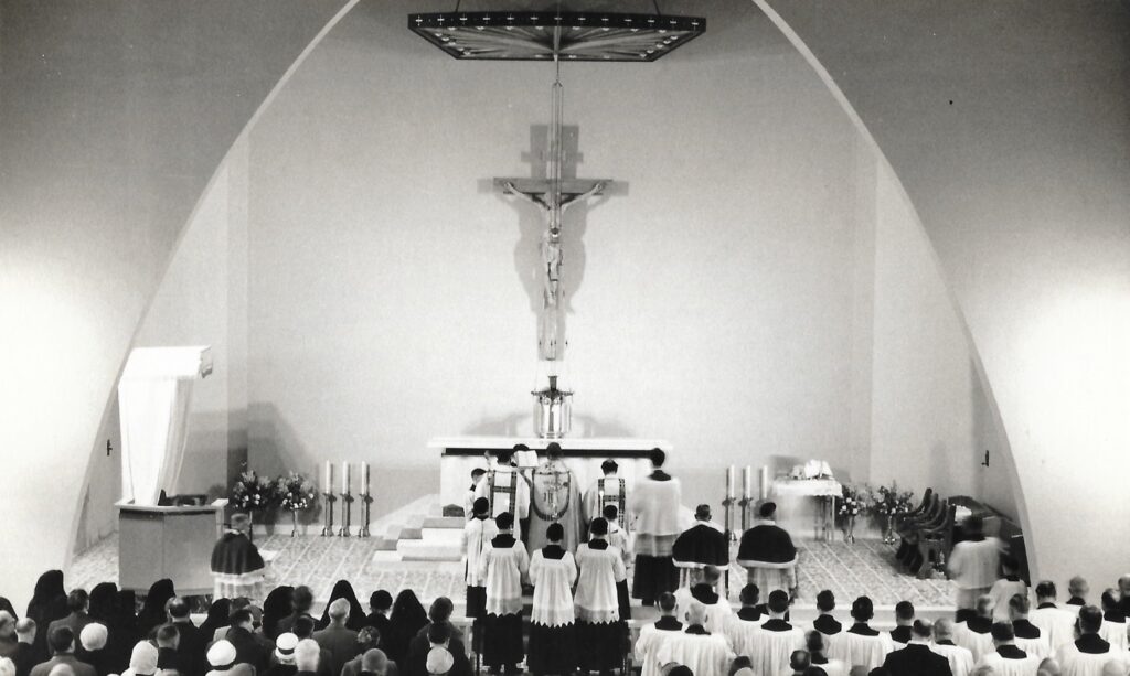 Opening Mass 25 February 1960